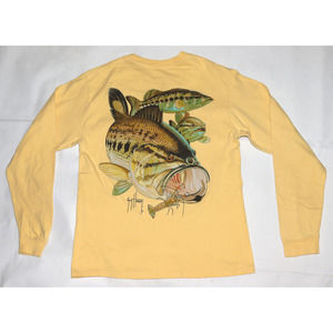 Guy Harvey By‎ Aftco Bluewater Men's Short Sleeve Graphic T-Shirt Size Medium